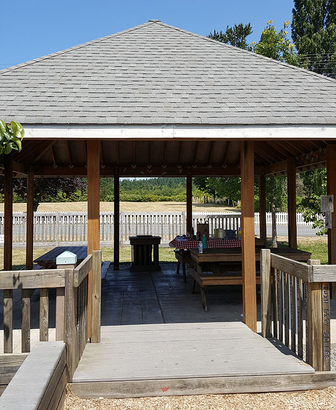 Freedom Park pavilion